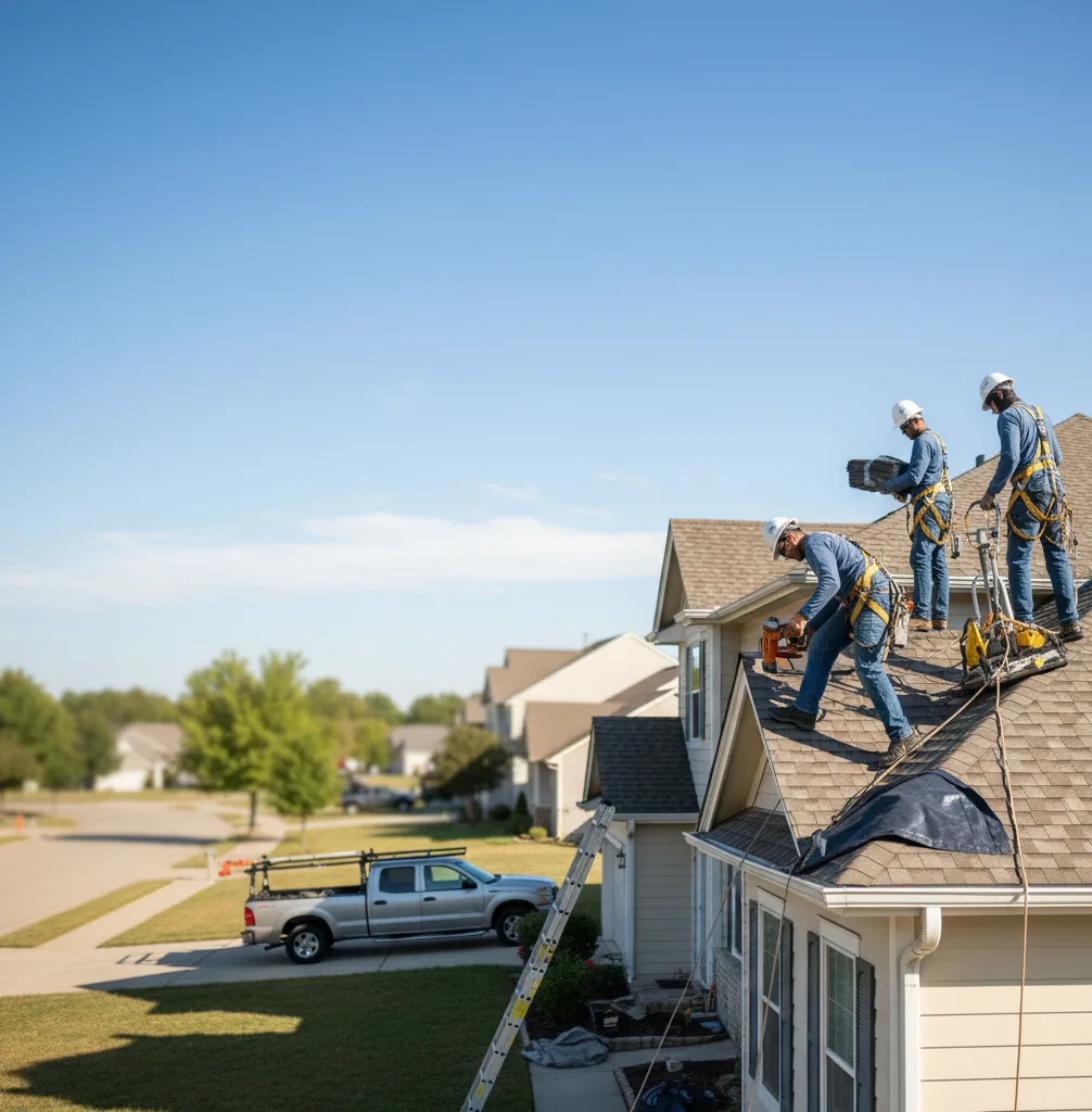 Emergency Roof Repair in Vadnais Heights, MN